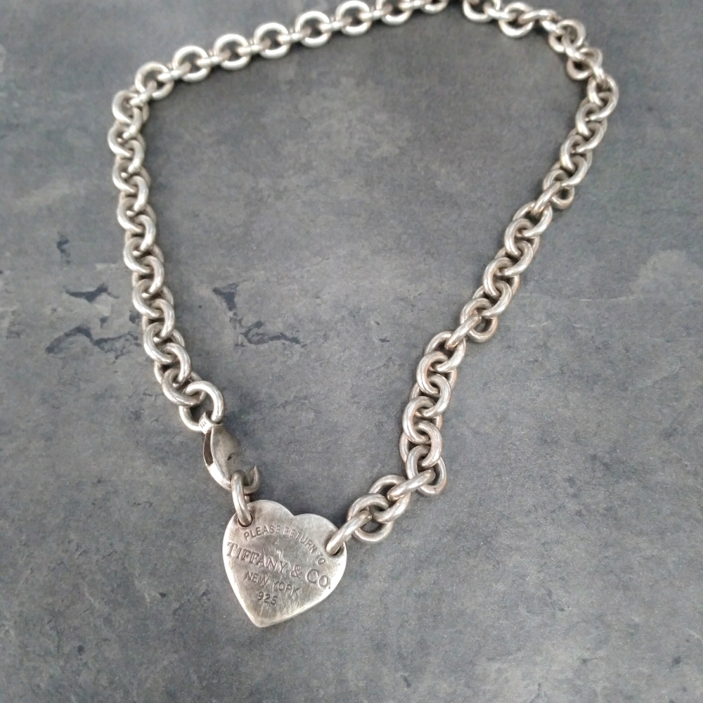 Women Tiffany's co Sterling Silver Choker